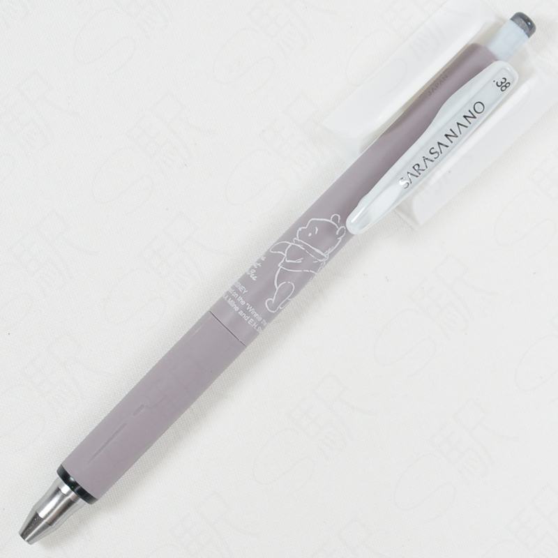 ZEBRA Sarasa Nano 0.38mm Ballpoint Pen x Disney Winnie the Pooh [JJX72-DSWP-BK2] Cocoa Brown